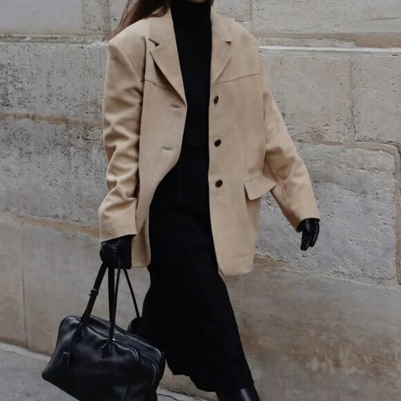 Ralph Lauren Purple Label Cashmere Sweater Dress Black Small Quiet Luxury New - Picture 14 of 15